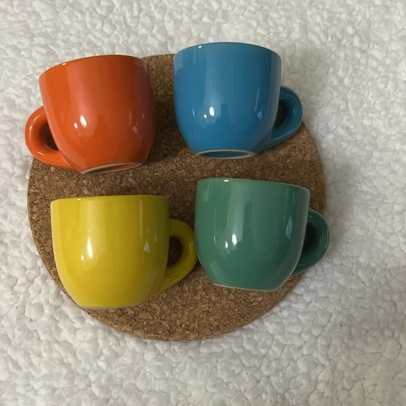 Set of 4 Mini Espresso Mugs - Picture 5 of 5